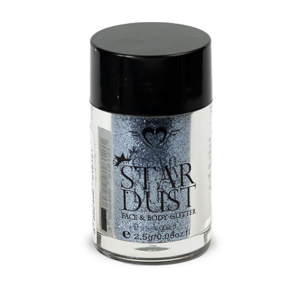 Daily Life Forever52 Star Dust Powder Single Eyeshadow Professional Shiny Glitters & Hydrating Easy-to-Blend Formula Silky Texture for Perfect Face Makeup (Black)