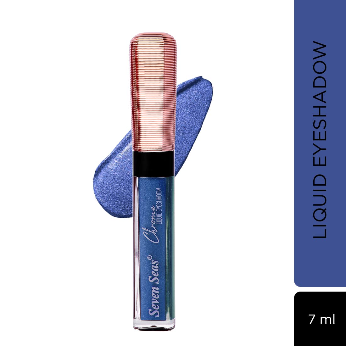 Seven Seas Liquid Eyeshadow | Liquid Eyeshadow Non-Transfer & Insta Dry Metallic & Shimmery Finish (Women)