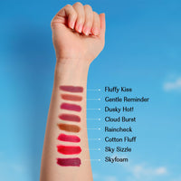 LoveChild Masaba Lush Creme Lipstick (Peach), Moisturizing Satin Finish with Ceramides & Shea Butter, Lightweight, Long-Lasting & Ultra-Smooth, Perfect Shades for Indian Skin Tones, Cotton Fluff 3.5g