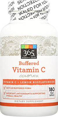 365 Everyday Value, Buffered Vitamin C Complex, 180 ct