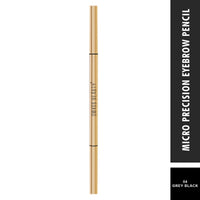 Swiss Beauty Micro Precision Eyebrow Pencil, Highly Pigmented, Long-Lasting and Lightweight Eyebrow Pencil | Shade - Grey Black, 0.1g