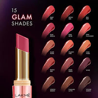 LAKMÉ Glossy Lipstick Pink (High-Shine Finish)