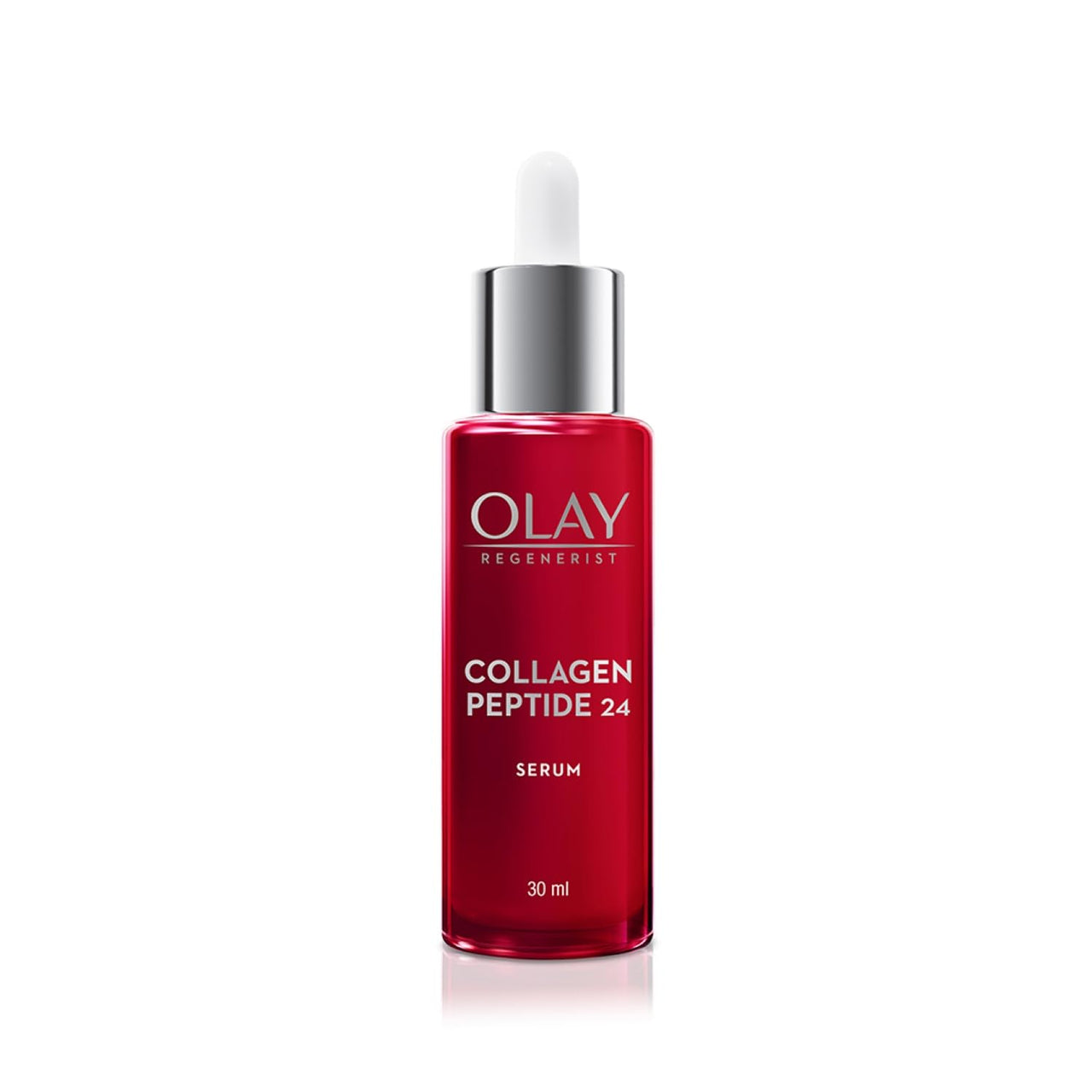 Olay Face Serum | Clear and Even Skin | Fights Dullness and Provides Radiant Glow| Normal, Oily, Dry, Combination Skin | Paraben and Sulphate Free (30ml, Collagen Peptide 24)