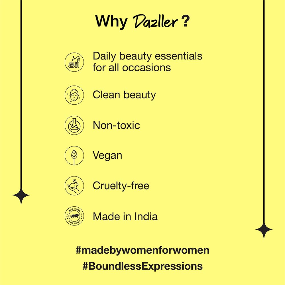 Dazller Hi-Def Eyeliner duo|Velvet Matte|Water-Resistant|Smudge-Proof|Long Stay|Single Stroke|Precise Application|Black+Blue|2.2g, gel