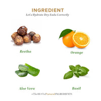 Khadi Natural Orange & Lemongrass Herbal Hair Conditioner for Frizzy and Damaged Hair, All Types, 210 Millilitre