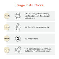 Vedix Niraj HydroMatte Oil Free Face Gel For Normal Skin With Yashtimadhu, Lotus and Sariva l Customized Ayurvedic Face Moisturizer - 40 ml