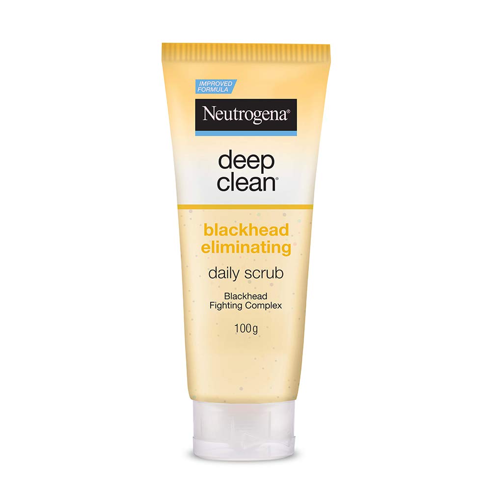 Neutrogena Deep Clean Scrub Blackhead Eliminating Daily Scrub For Face, 100g