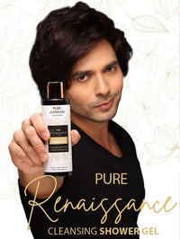 PURE AATMAN | shower gel with deep nourishment and refreshing | paraben free | sulphate free | 200ml