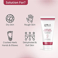 Globus Naturals Nourishing Hand & Foot Cream, Enriched with Rose & Anantmool, For Nourished, Moisturised Hands & Feet, Suitable for All Skin Types 100 gms (Pack of 5)