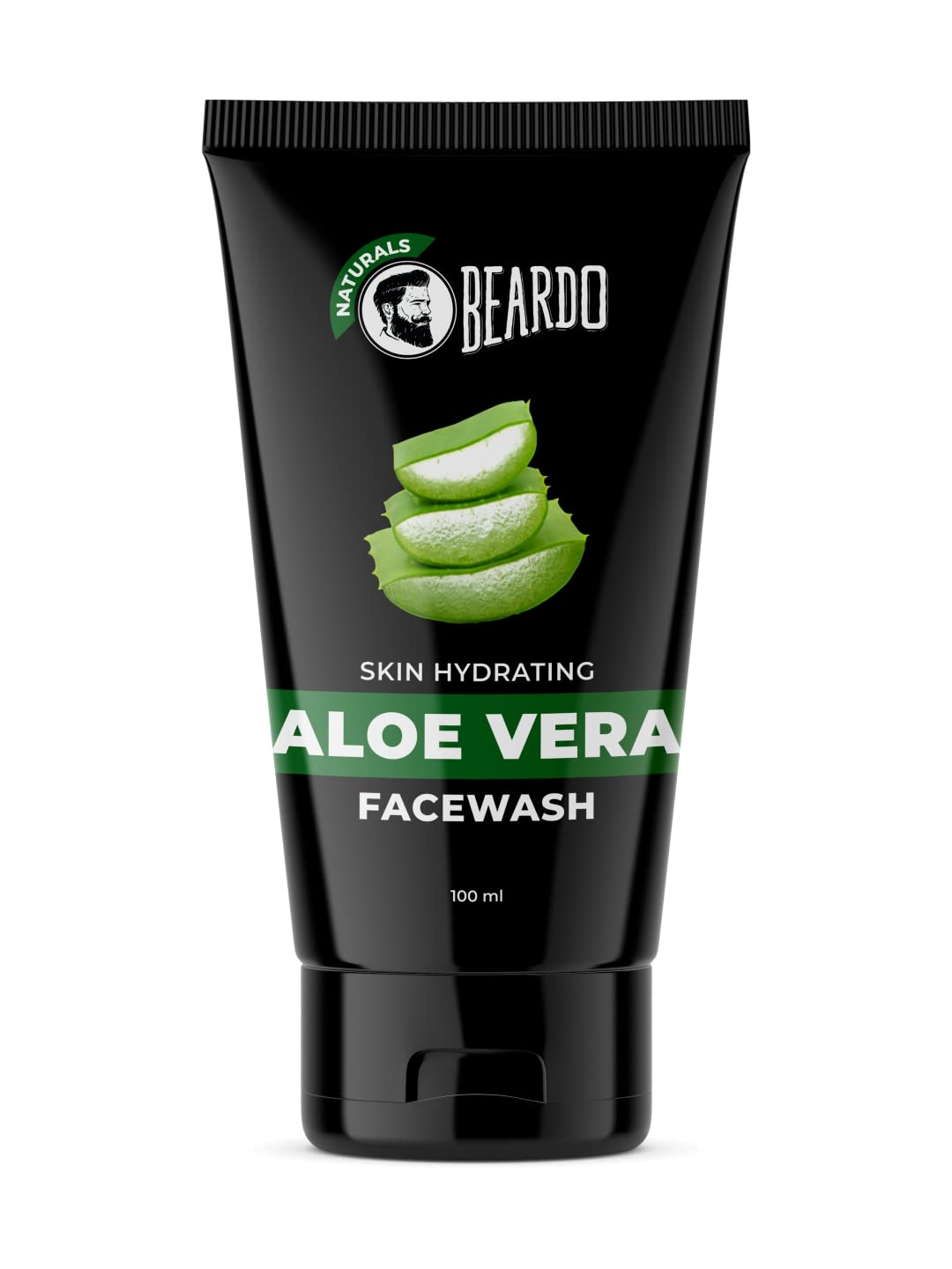 Beardo Aloevera Face Wash for Men, 100ml | For Skin Hydration and Soft Skin | Removes excess oil | Cleans and hydrates skin | Soothes & heals | For Dry Skin