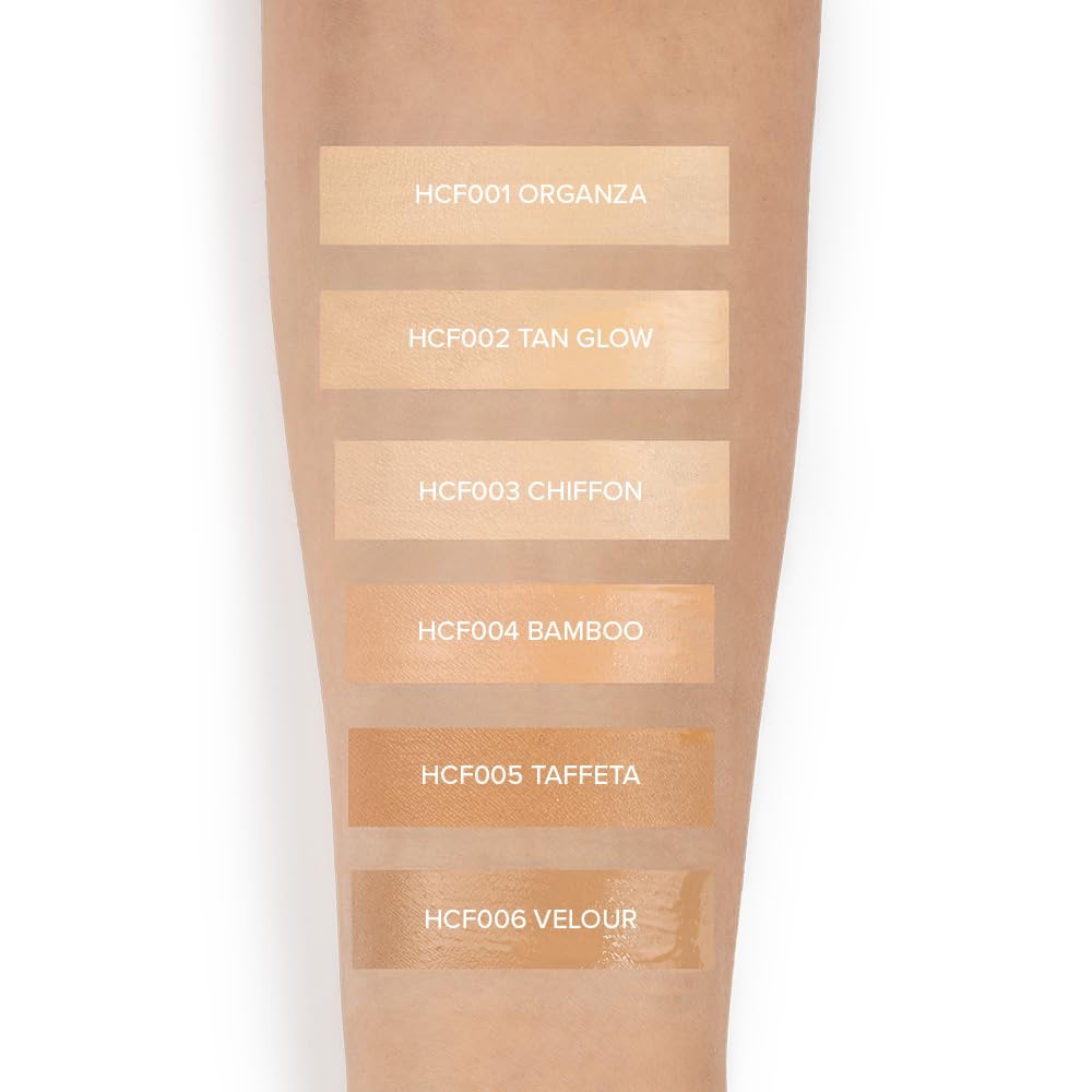 Character Hyaluronic Acid High Coverage Foundation --16HR Long Wear | Full Coverage with Natural Matte Finish | Sweat-Resistant, Crease-Proof | Hydrating & Lightweight Formula