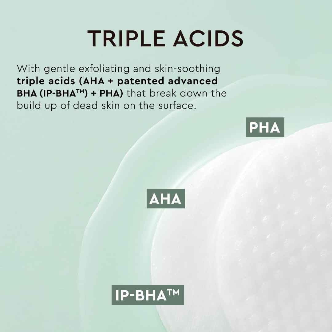 The Face Shop Tea Tree Toner Pads | Low-Irritant Double-sided Pad Reduces the Size of Pores & Excess Sebum | Good for Acne-Prone Skin, Clinically Tested|70 Sheets, K-Beauty