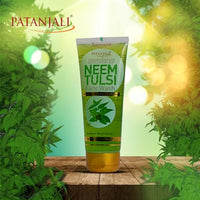 Patanjali Neem Tulsi Face Wash 100gm - Pack of 2