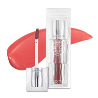 TIRTIR Waterism Tinted Lip Gloss | #02 MERRY CORAL, 4 g – Kiss Ready Lipgloss | 12H Long Lasting Non Sticky Natural Tinted Glow Korean Multiuse Cheek |Lip Tint for Women gift