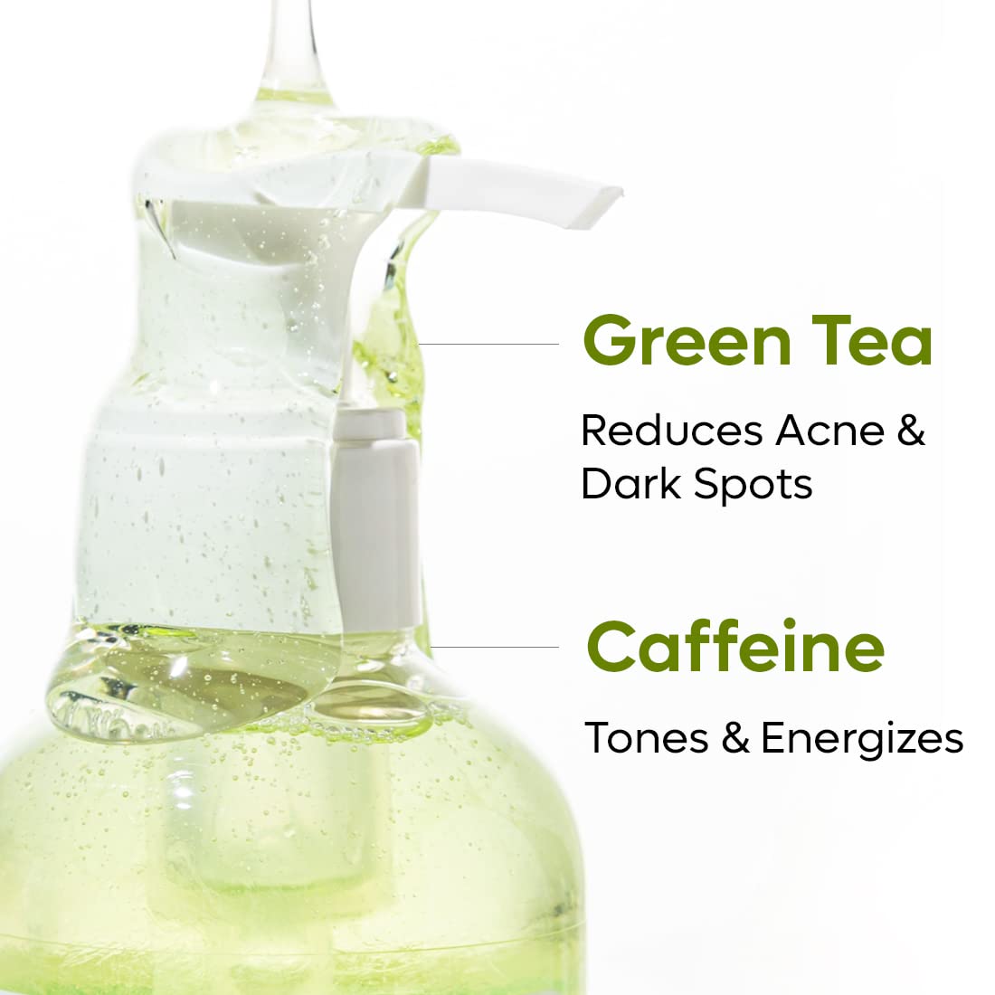 mCaffeine 1% Salicylic Acid Body Wash for Acne & Dark Spots | BHA Body Wash for Body & Back Acne | Shower Gel | Daily Use Shower Gel for Men & Women - 200ml