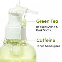 mCaffeine 1% Salicylic Acid Body Wash for Acne & Dark Spots | BHA Body Wash for Body & Back Acne | Shower Gel | Daily Use Shower Gel for Men & Women - 200ml