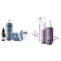 Bare Anatomy Anti-Hair Fall Shampoo + Mask for Women & Men Anti Frizz Leave In Conditioner| Vegan | For Women and Men | Get Smoother, Healthy & Glossy Hair | 150ml