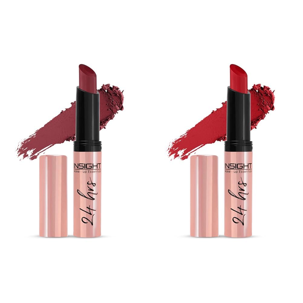 Insight Cosmetics 24 Hrs Non Transfer Matte Lipstick & Insight Cosmetics 24 Hrs Non Transfer Matte Lipstick