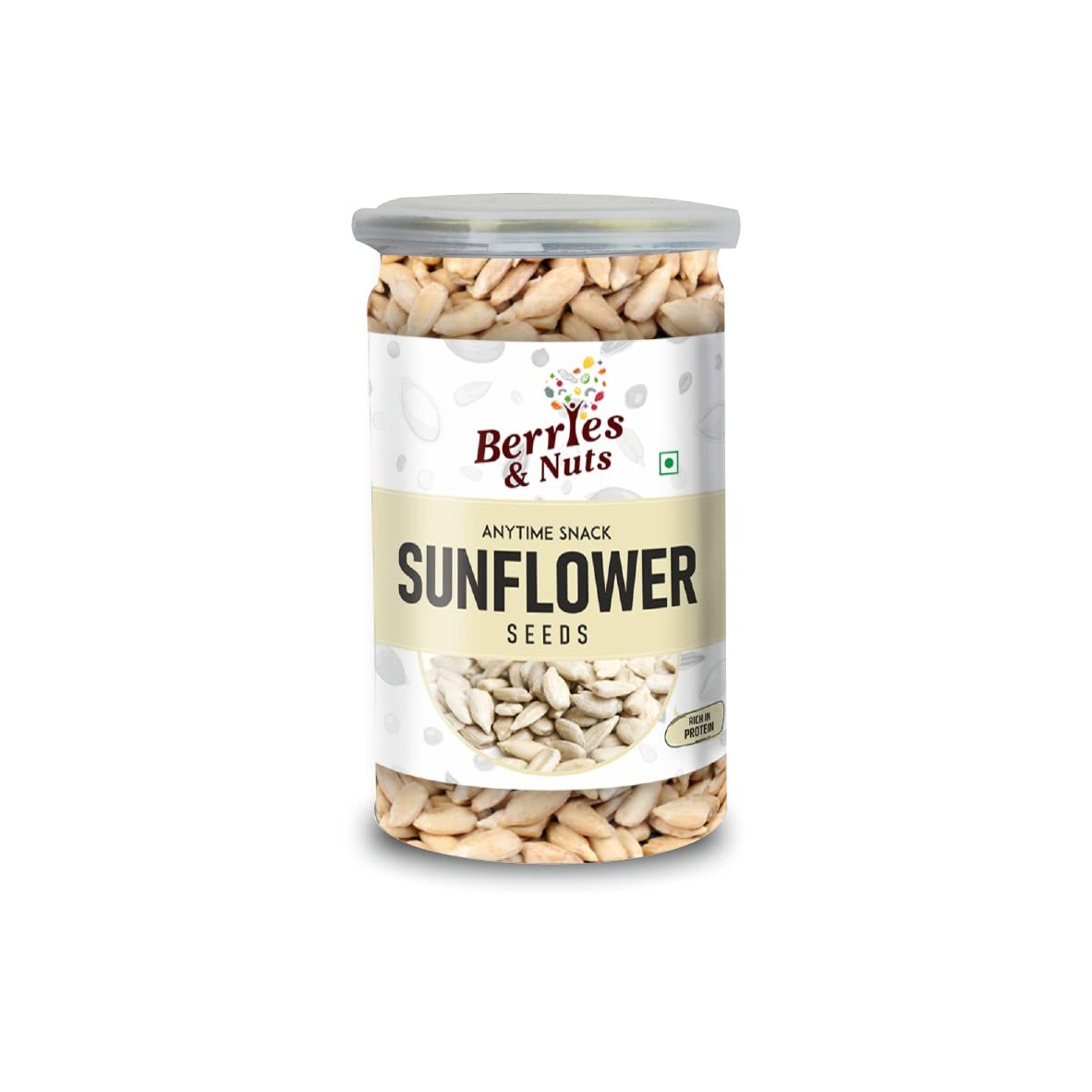 Berries And Nuts Premium Sunflower Seeds | 400 Grams | 1 Bottle of 200 Grams