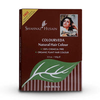 Shahnaz Husain Colourveda | Natural Hair Colour | 100% Chemical Free | Dark Brown | 100g