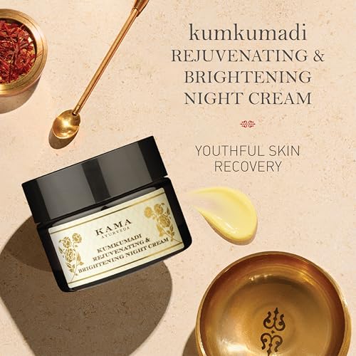 Kama Ayurveda Rejuvenating and Brightening Ayurvedic Night Cream, 50g