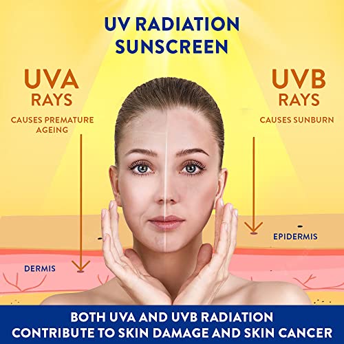 Cetaphil Combination Skin Sun Spf 50 Sunscreen, Very High Protection Light Gel, Water Resistant, Vitamin E, 50 Ml, Pack Of 4