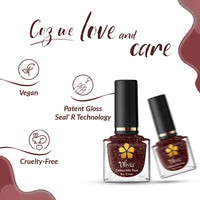 Olivia Nail Paint for Glossy Finish - 5ml (2 Sparkly Violet)