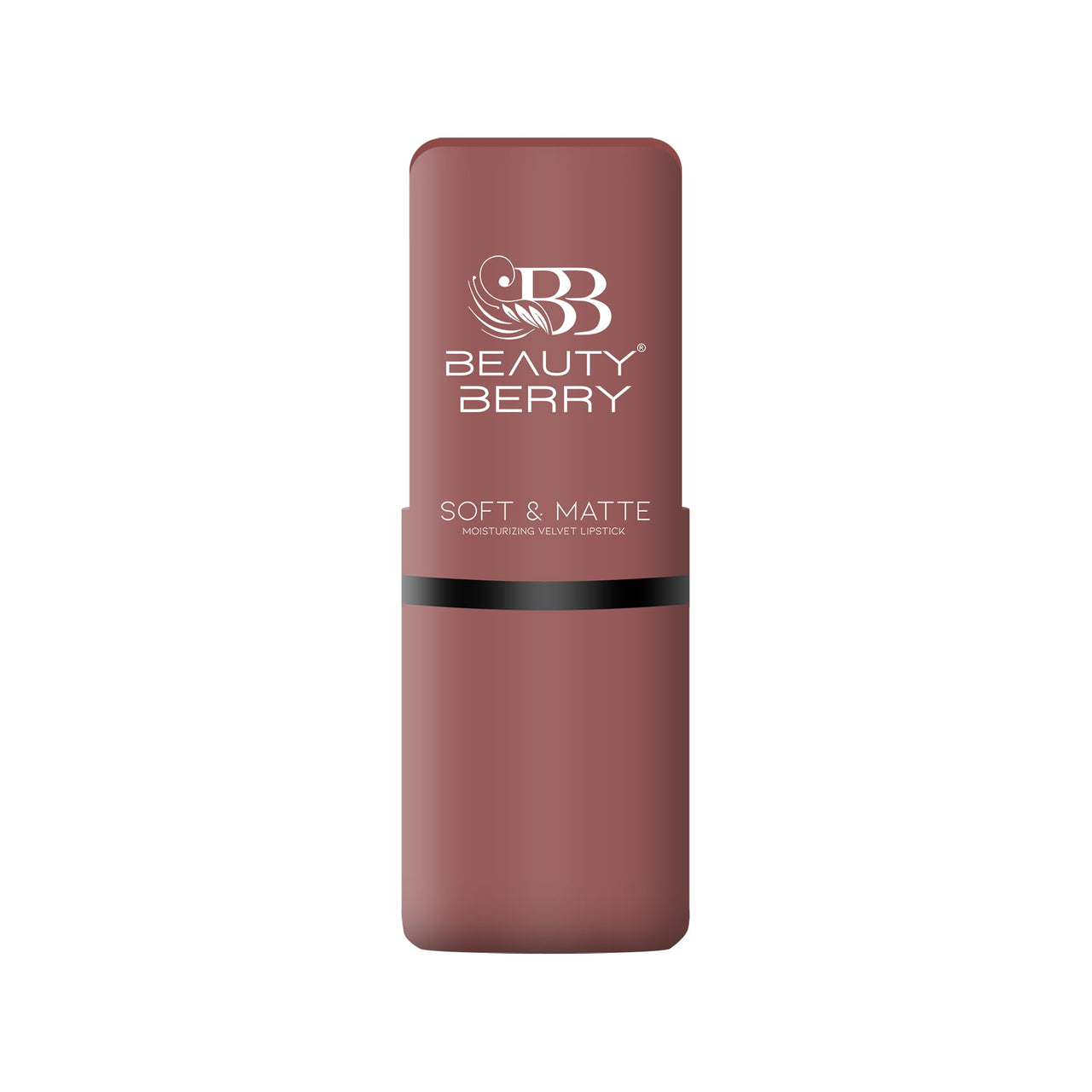 Beauty Berry Soft & Matte Moisturizing Velvet Lipstick For Women - Long-Lasting, Hydrating, High-Pigment Color. (Shade 03)