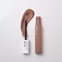 Maybelline New York Super Stay Matte Ink Liquid Lipstick, 65 Seductress, 5ml And Maybelline New York Baby Lips Lip Balm, Pink Lolita, 4g