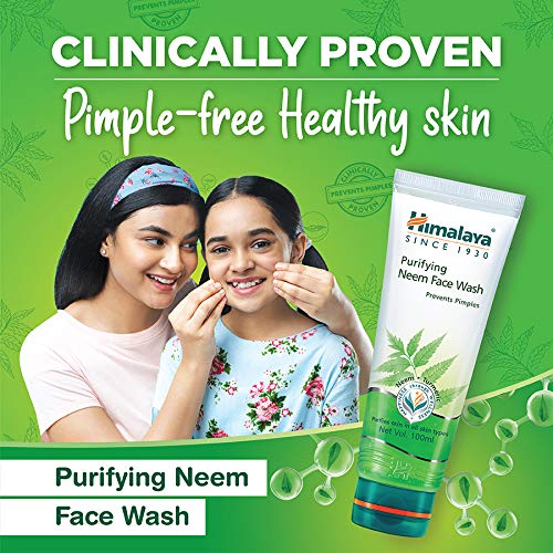 Himalaya Purifying Neem Face Wash, 150ml 2 Pack Offer (ValuePack)