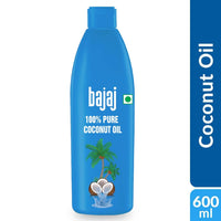 Bajaj 100% Pure Coconut Oil 600 ml