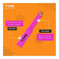 TYPE BEAUTY INC. Eye Light Shadow Stick - Soft Matte Concealer for Hyperpigmentation and Dark Circles with Highly Pigmented, Smudge-resistant and Crease-resistant Formula (SOOT)
