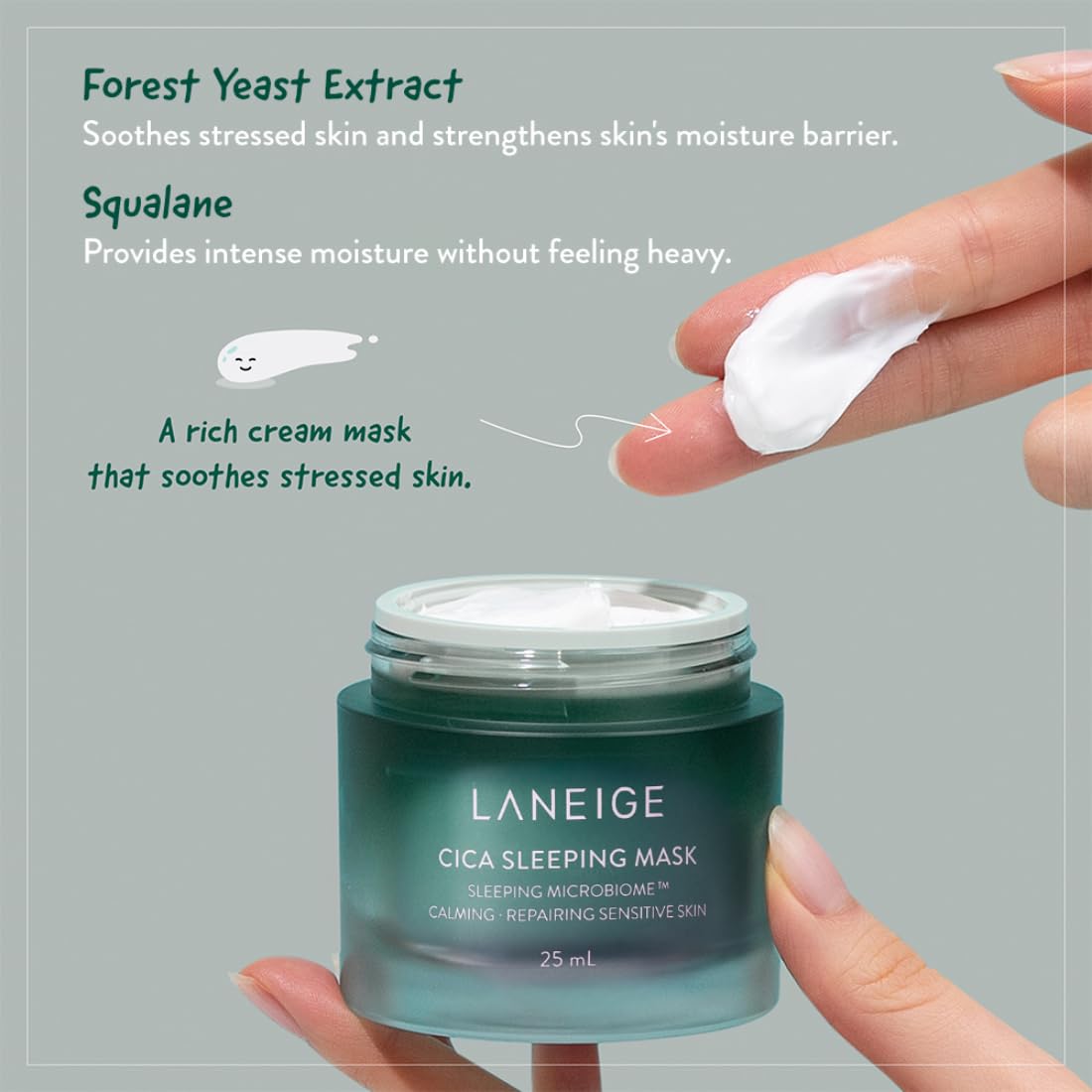 Laneige Lip Sleeping Mask EX - Berry, 8g-LANEIGE Cica Sleeping Mask_25ml