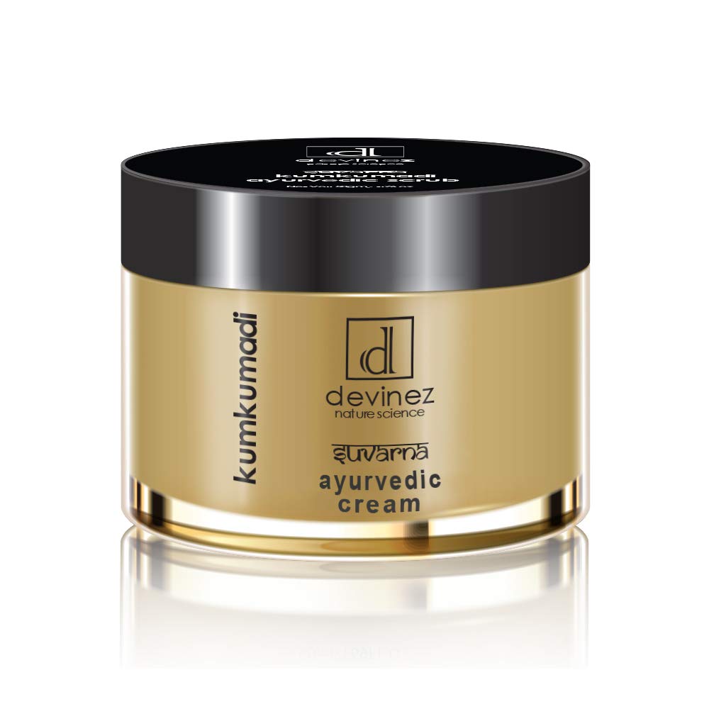 Devinez Ayurvedic Anti Ageing Saffron & Sandalwood Face Cream For Skin Firming, 50 Gm