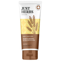 Just Herbs Spf 35+ Nosun Sunscreen For All Skin Types Gel, Lightweight, Broad Spectrum Pa 35++++- 50Ml & Skin-Rejuvenating Ayurvedic Face Wash Cleanser - 100 Ml Combo, Pack Of 1