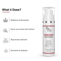 Fixderma 5% Niacinamide Serum Glow Booster Face serum with 6.5% Mandelic Acid & 0.5% Gallic Acid | Skin Brightening Serum | Face Serum for Men & Women - 30g