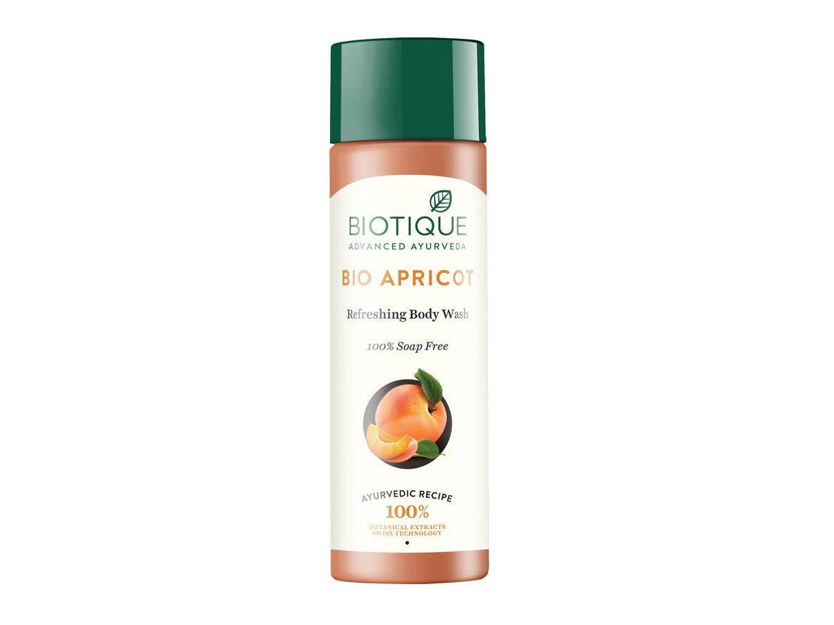 Liril Lemon and Tea Tree Oil Body Wash, 250 ml and Biotique Bio Apricot Refreshing Body Wash, 190ml