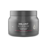 BBLUNT Intense Shine Hair Mask with Rice & Silk Protein for Softer, Smoother & Shinier Hair - 250 g