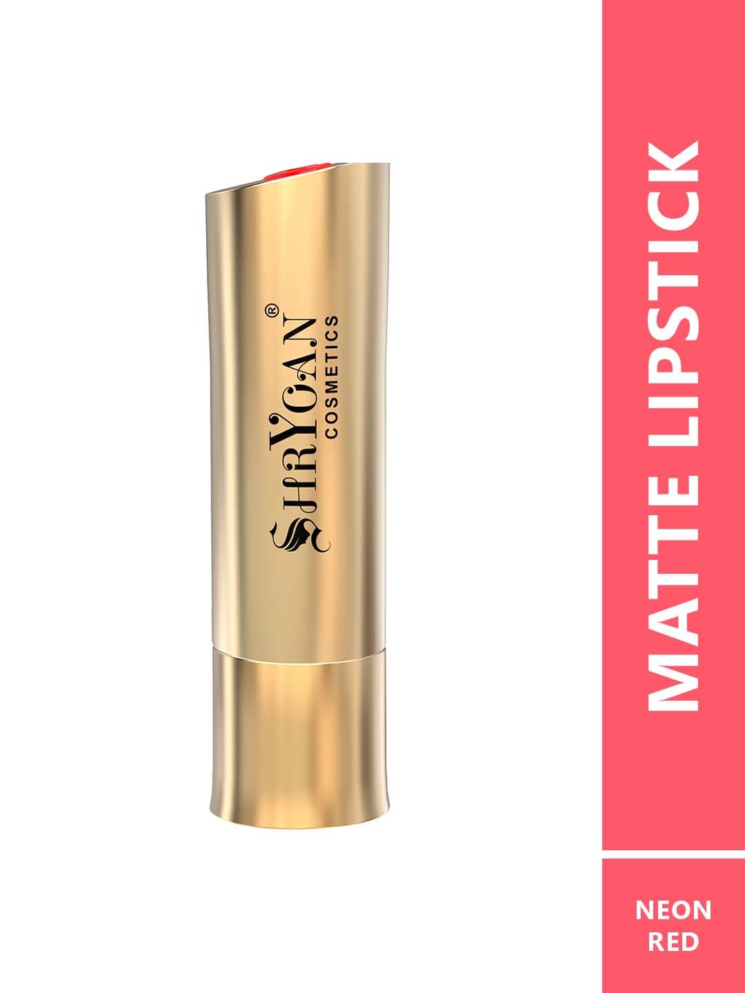 Shryoan Women's Long Lasting Non-Transfer Matte Lipstick| Smudge & Waterproof Lipstick With 24 Hr Stay (Shade 04)