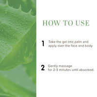 Khadi Natural Aloe Vera Gel |Deeply moisturizing| Unique non sticky formula| Makes skin soft and supple| Suitable for All Skin Types| 200g