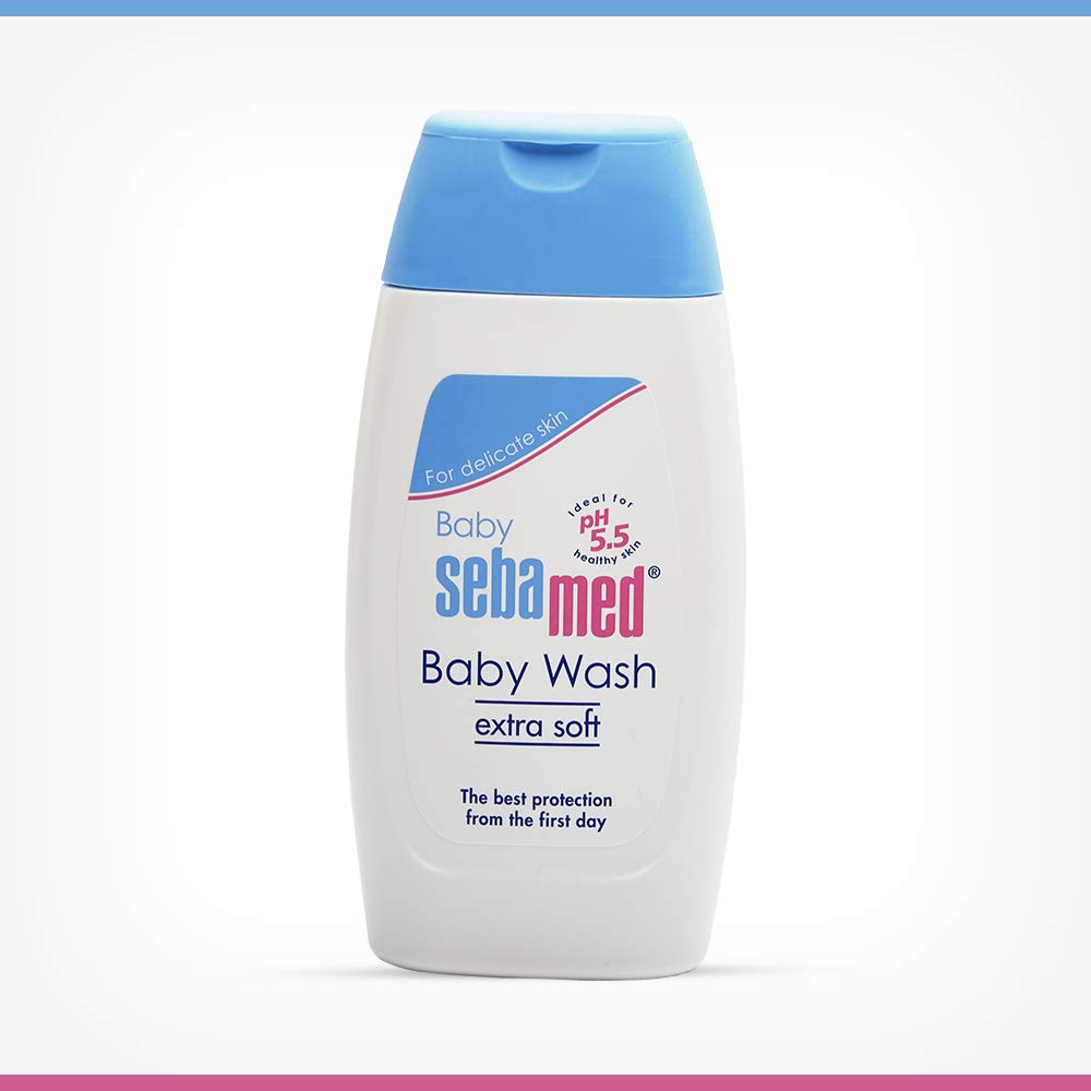 Sebamed Baby Lotion, 400Ml And Sebamed Baby Wash Extra Soft, 200Ml
