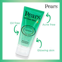 Pears Oil Clear Gentle Ultra Mild Daily Cleansing Facewash, 60g & Pears Naturale Detoxifying Aloevera Bodywash, 250 ml