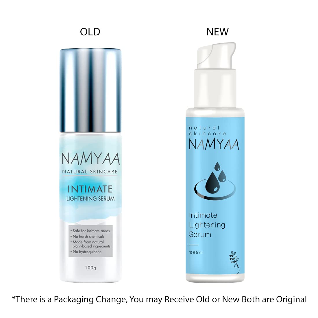 Namyaa Intimate Lightening Serum For Sensitive Skin Of Underarms And Bikini Area, 100G