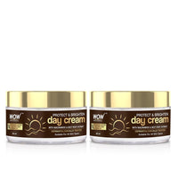 WOW Skin Science Protect & Brighten Day Cream | Brightens Complexion | Prevents Skin Damage | Hydrates & Nourishes Skin | 50ml | Pack of 2