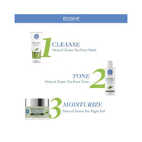 The Moms Co. Natural Green Tea Night Gel l Light Weight l Hydrating l Controls Sebum l Fights Acne l Soothing & Calming l 50 Gms