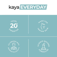 Kaya Clinic Brightening Day Cream, 50ml with Vitamin C & Azelaic Acid, Daily Use Moisturizer, SPF15, Lightweight for All Skin Types