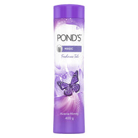 Pond's Dreamflower Fragrant Talcum Powder, Pink Lily, 400 G And Magic Freshness Talcum Powder Acacia Honey, 400 G