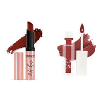 Insight Cosmetics 24 Hrs Non Transfer Matte Lipstick |Matte Finish |Lightweight Lipstick & INSIGHT COSMETICS MATTE LIP INK(LG43-04)