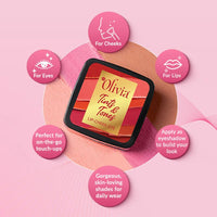Olivia Tints & Tones 3-in-1 Lip, Cheek & Eye Tint | Paraben-Free | Creamy Matte Finish | Hydrating & Blendable Formula | No Harmful Colours or Preservatives | Caramel Laughter - 02 | 15g
