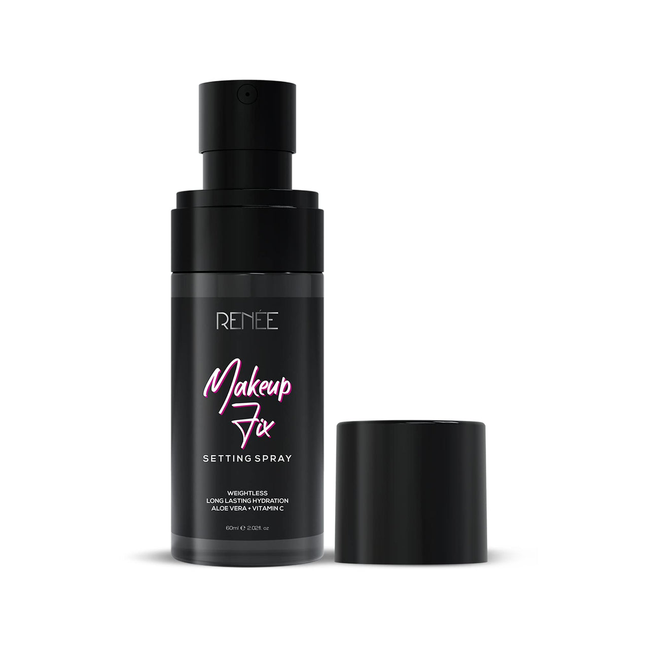 RENEE Makeup Fixer Setting Spray 60ml| Infused With Aloe Vera & Niacinamide| Prevents Cracks, Minimizes Pores & Fine Lines| Long Lasting & Weightless Formula